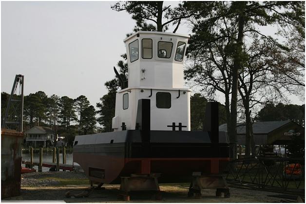 Overstock Boats - 26' Truckable Pushboat Tug for sale